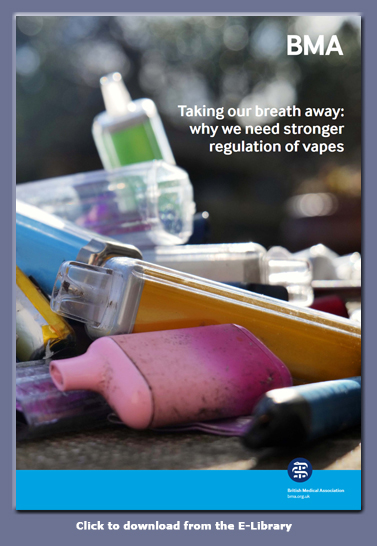 Image: Vapes article from 2019 - click to read report