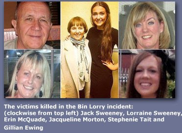 Pic: Victims of Bin Lorry incident