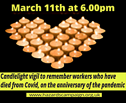 Image: candlelit vigil
