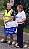 Image: Two Mesothelioma v ictims speak out