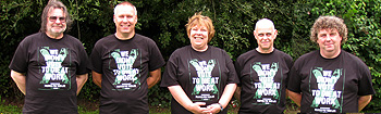 Co-ord members wearing their Hazards Campaign T-Shirts with pride!