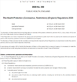 Pic: Covid-19 Regulations - click the pic to download
