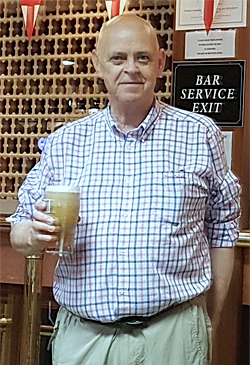 image: Derek with pint
