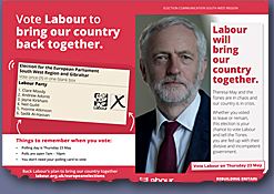 Pic: Election leaflet row