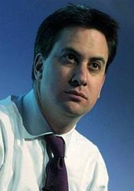 Climate Change Secretary Ed Milliband MP