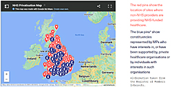 image: NHS Privatisation Map - click to go to Everydoctor website