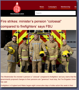 Pic: FBU Website news item