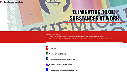 image: new website from GM Hazards - click to enter website