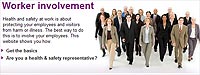 The HSE Worker Involvement pages