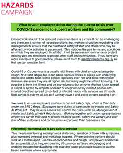 Pic: Click the pic to download Hazards Document