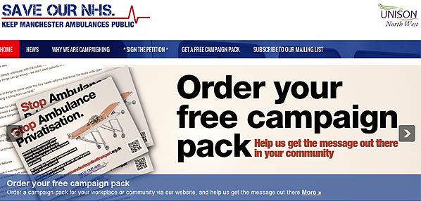 Click to go to on-line petition and website