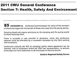 Pic: Conference policy