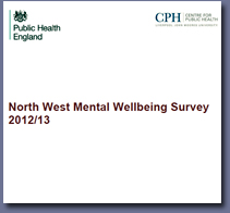 Pic: Cover of NW Mental Health Survey - click to download from E-Library