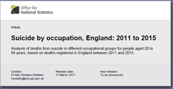 Pic: ONC report on suicides
