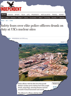 Pic: Sellafield nuclear plant - cick to read the full Independent nespaper report