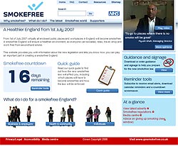 Smoke Free Website