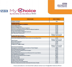 Image: NHS Charges - click to show large version