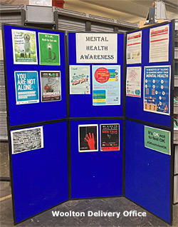 Pic: Wollton DO notice board