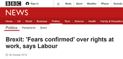 Pic: BBC News headlines