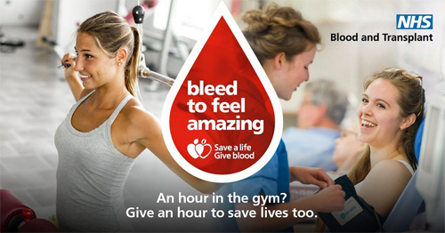 Pic: Blood donor campaign - clcik to register to donate