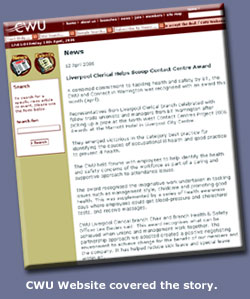 CCWU Website News Item - Click to go to site