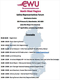 image: Timetable - click to print or read
