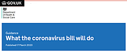 Pic: Coronavirus Bill - what will it do? Click to download