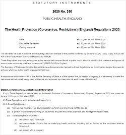Pic: Covid-19 Regulations - click the pic to download