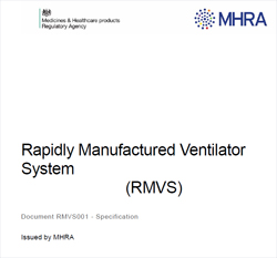 Cover of RMVS specification document- click to download