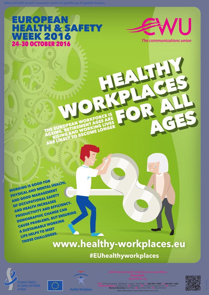 Pic: European Health and SAfety Week 2016 poster