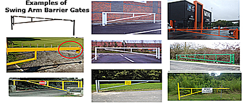 Pic: Swing Barrier Gates