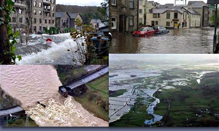 Pic: Flood damage in Cumbria