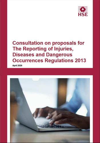image: HSE Consultation document RIDDOR - click to download