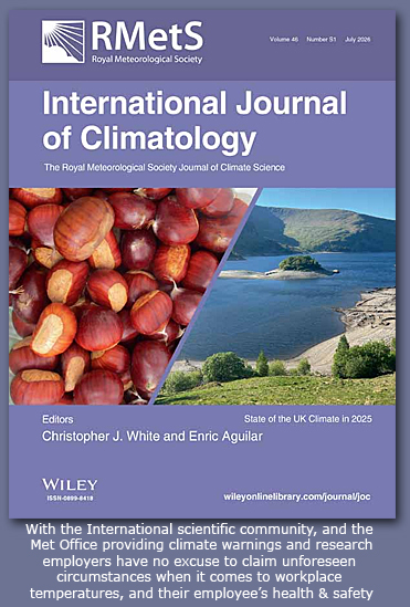 image: cover of International Journal of Climatology - click to download