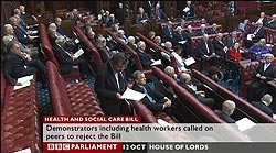 Lords debate the Health Care Services Bill