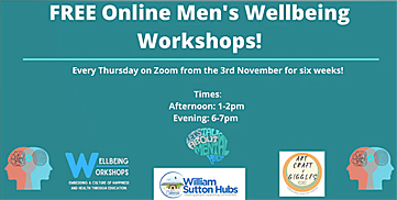 Image: Men's Well-being Webinars