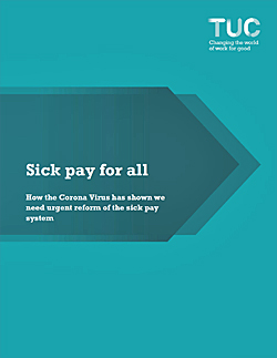 Pic: new report from the TUC - click to download