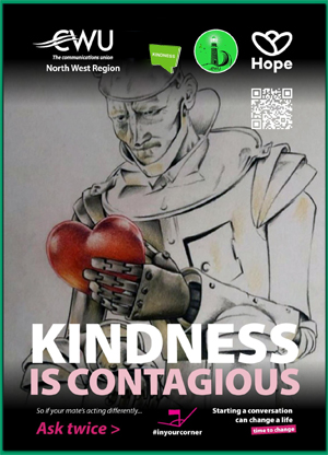 Image: World Mental Health Day Kindness poster